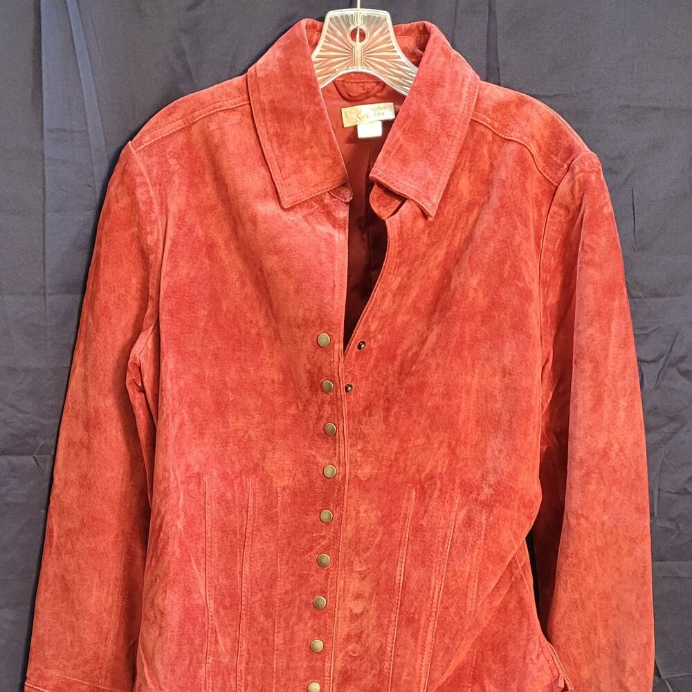 Christoper & Banks Suede Jacket/Blazer